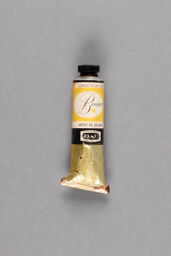 Bocour Oil Paint Tube, Cadmium Yellow Light