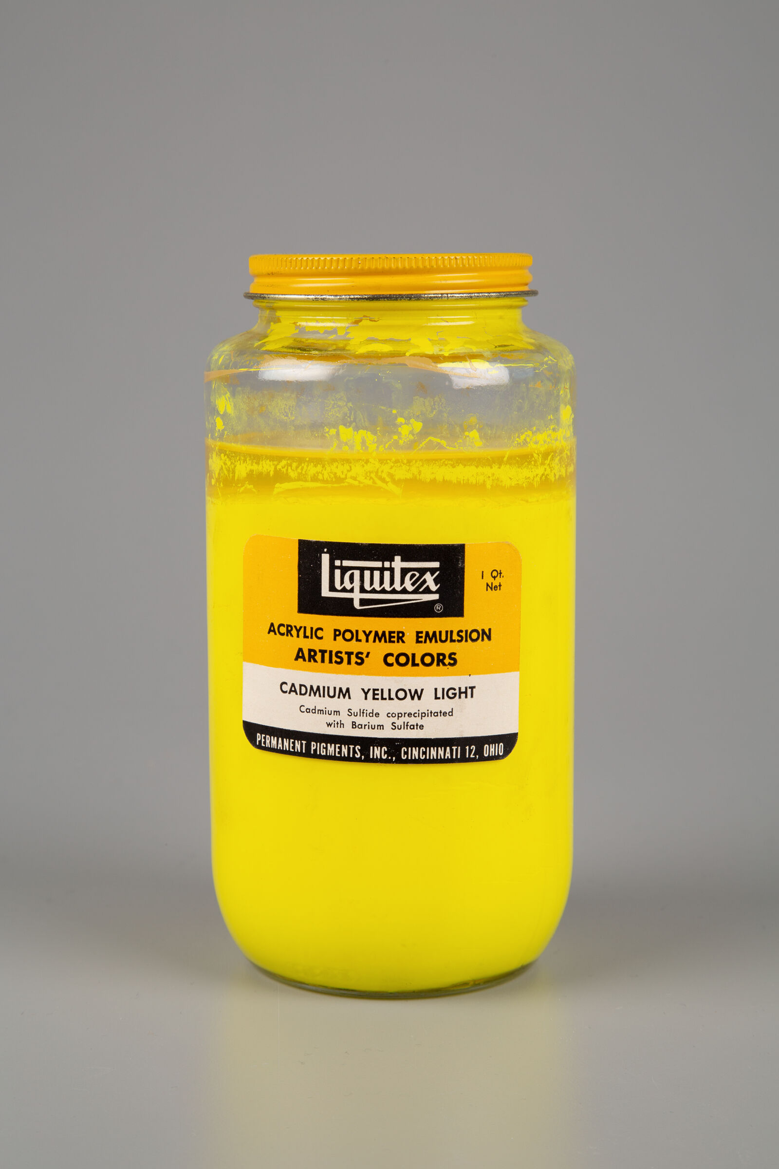 Jar Of Yellow Paint