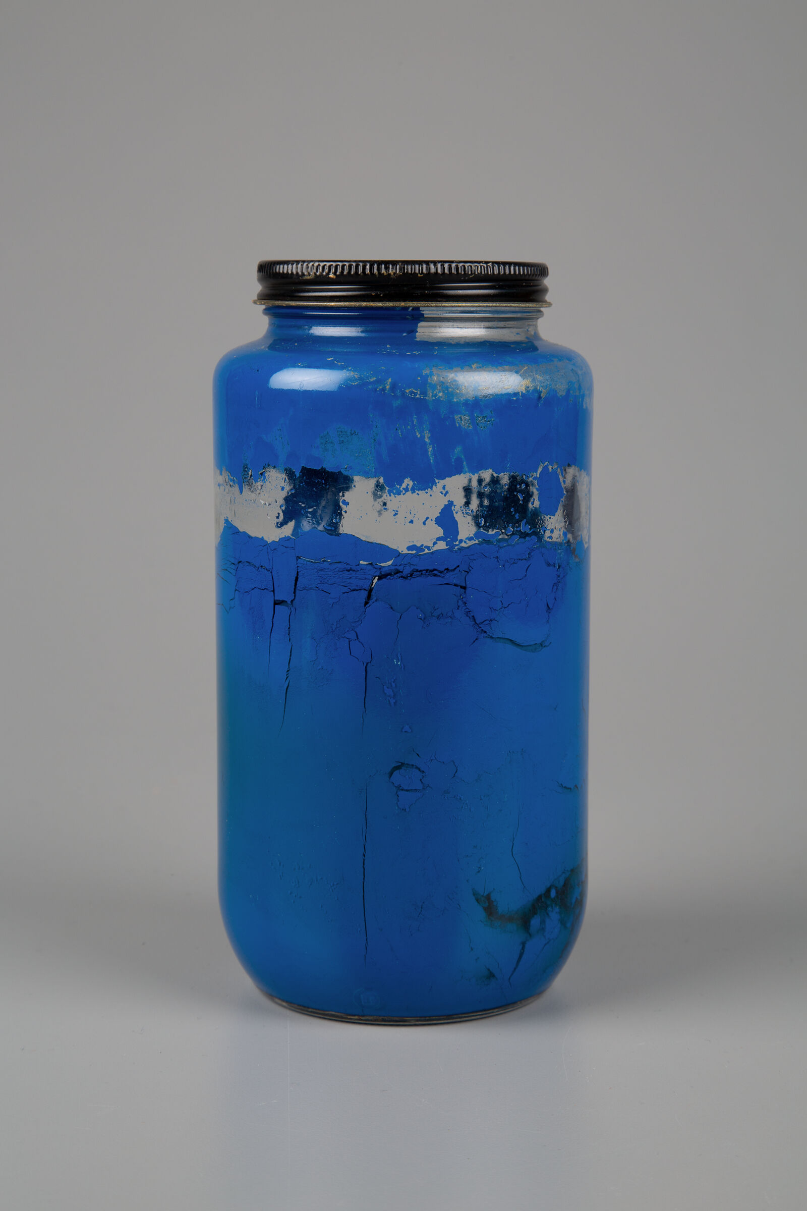 Jar Of Blue Paint