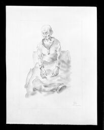 Seated Figure, From The Portfolio 