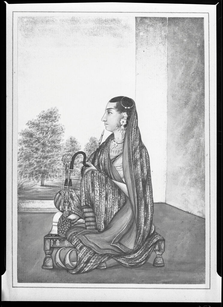 A Great Lady; From An Album Entitled “Costumes Of India”