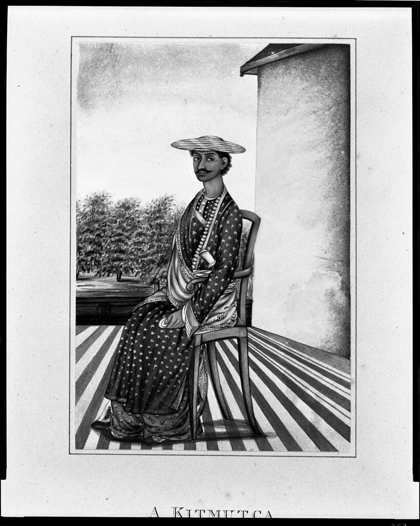 A Kitmutca; From An Album Entitled “Costumes Of India”