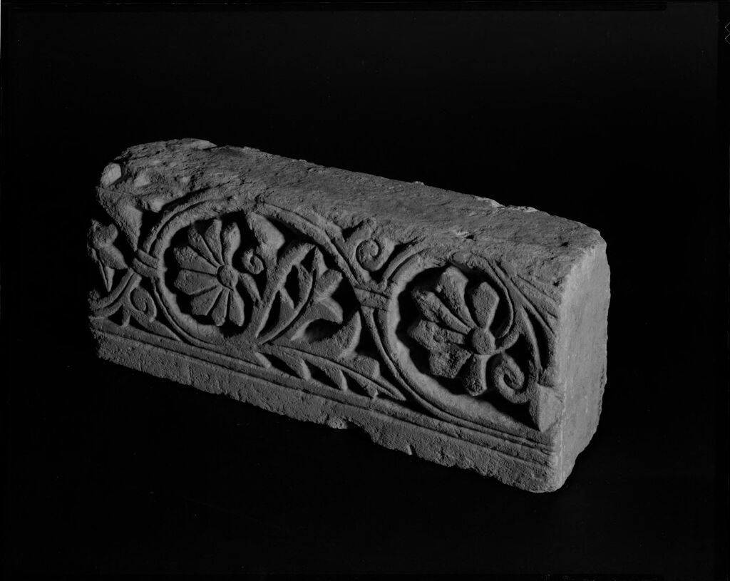 Frieze With Acanthus Scroll And Palmette-Like Flowers, In Four Sections