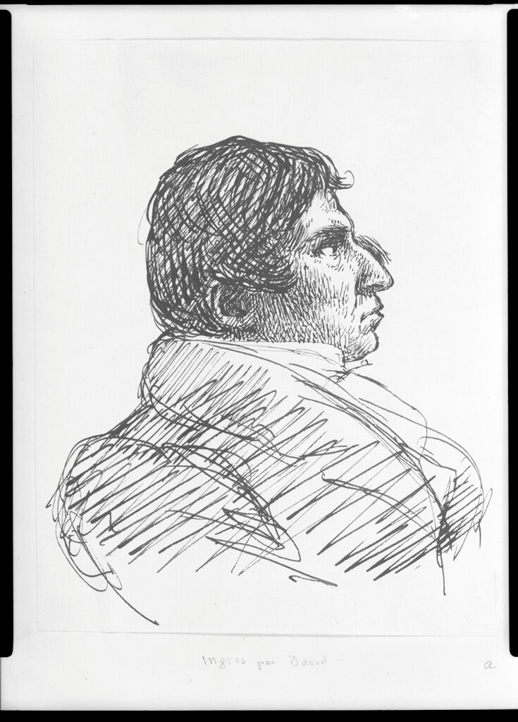 Portrait Of Jean-Auguste-Dominique Ingres