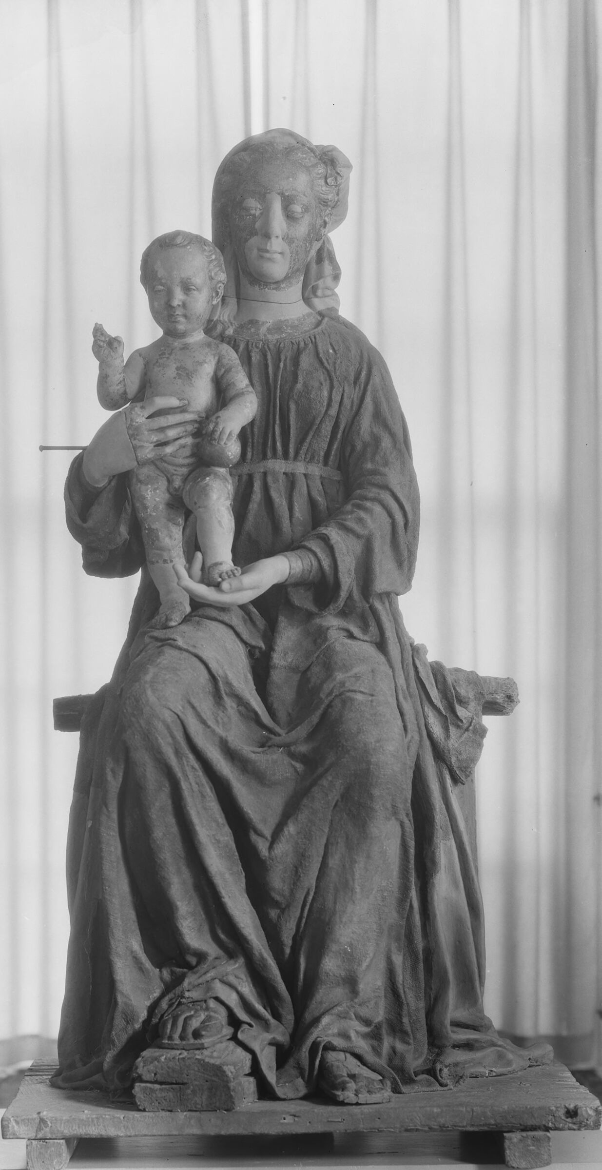 Sculptor's Model For The Virgin And Child