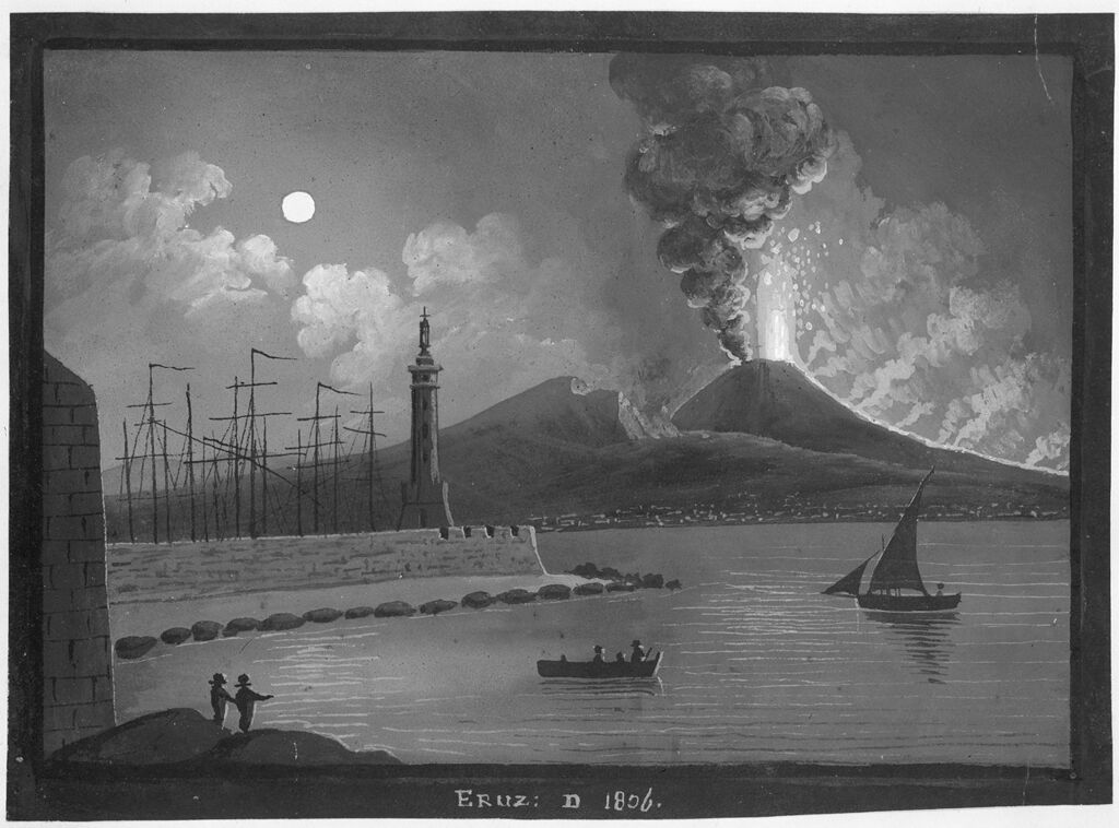 Eruption Of Vesuvius In 1806