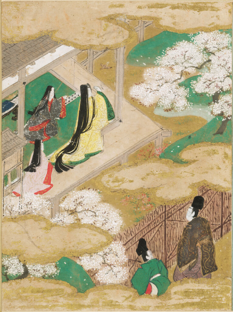 Young Murasaki (Wakamurasaki), Illustration To Chapter 5 Of The Tale Of Genji (Genji Monogatari)