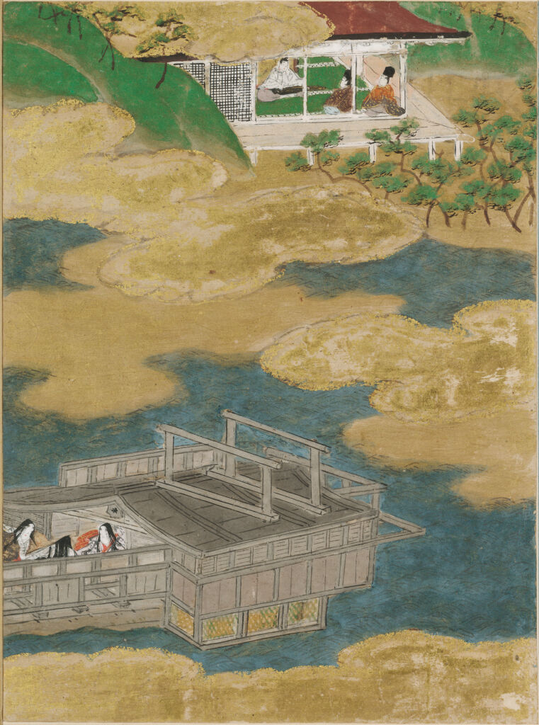 Suma, Illustration To Chapter 12 Of The Tale Of Genji (Genji Monogatari)
