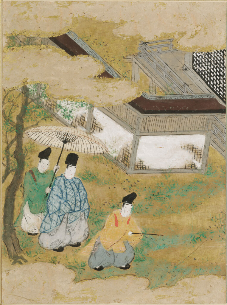 A Waste Of Weeds (Yomogiu), Illustration To Chapter 15 Of The Tale Of Genji (Genji Monogatari)