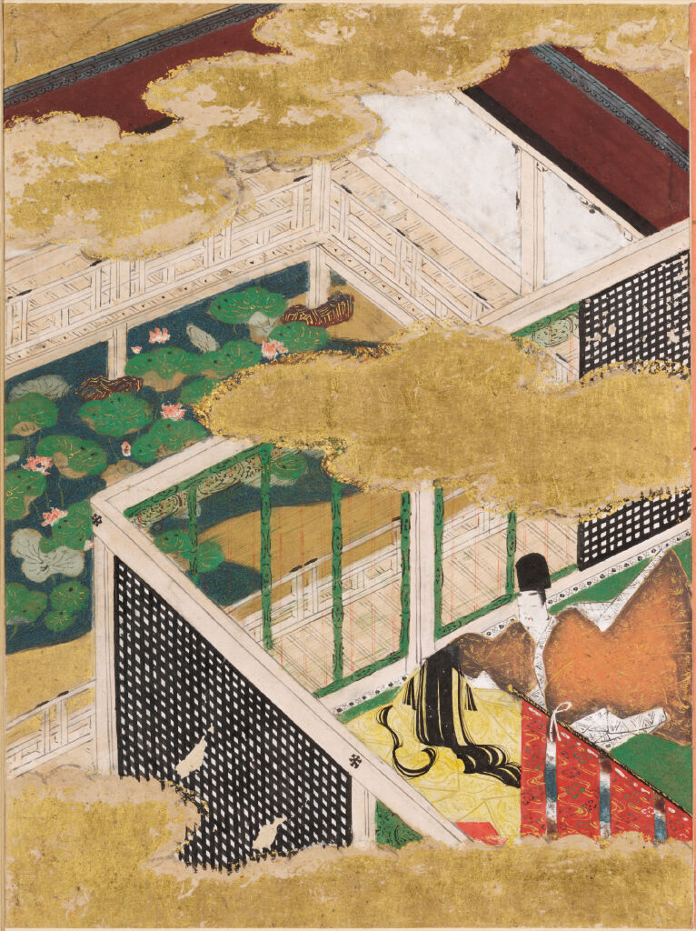 Spring Shoots Ii (Wakana: Ge), Illustration To Chapter 35 Of The Tale Of Genji (Genji Monogatari)
