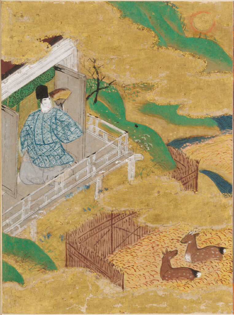 Evening Mist (Yūgiri), Illustration To Chapter 39 Of The Tale Of Genji (Genji Monogatari)
