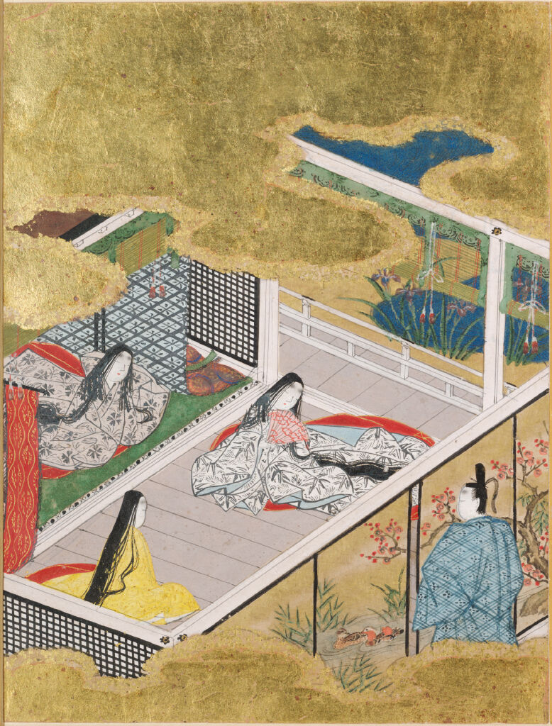 The Mayfly (Kagerō), Illustration To Chapter 52 Of The Tale Of Genji (Genji Monogatari)