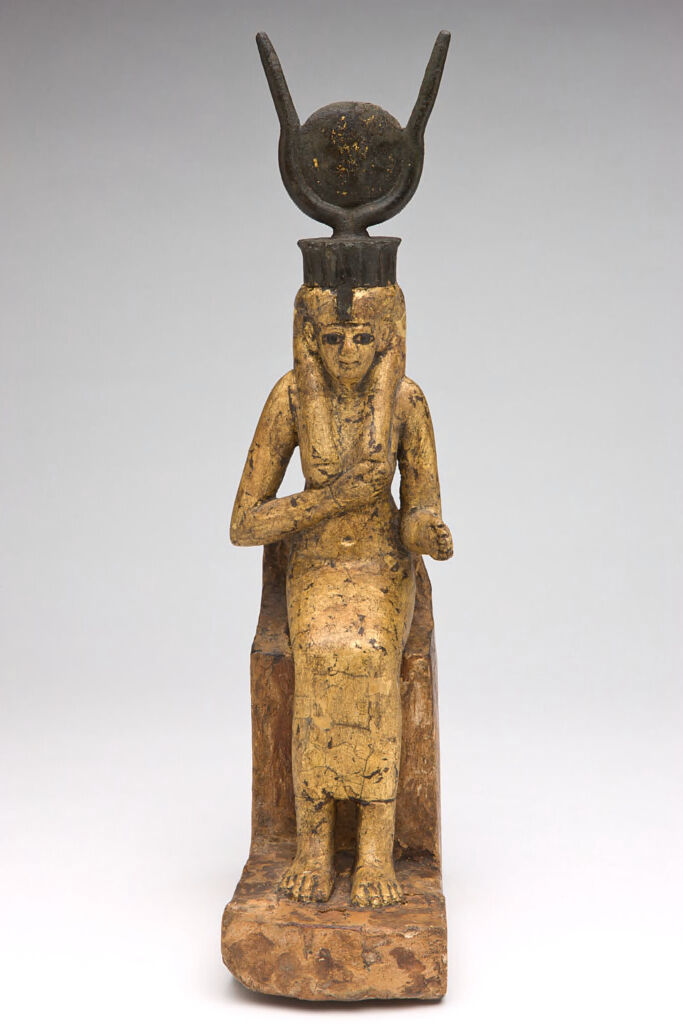 Seated Figure Of The Goddess Isis