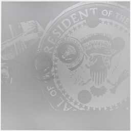 Presidential Seal Close-Up In Silver