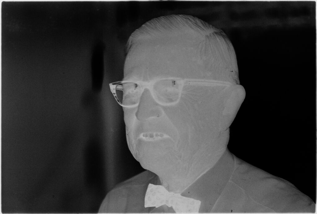 Untitled (Dr. Herman M. Juergens In Glasses And Bowtie)