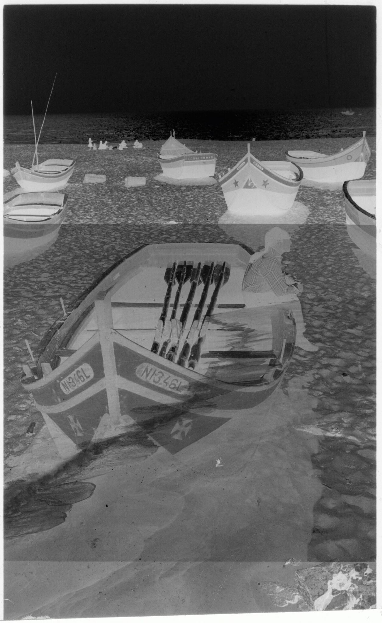 Untitled (Fishing Boats On The Beach, Nazaré, Portugal)