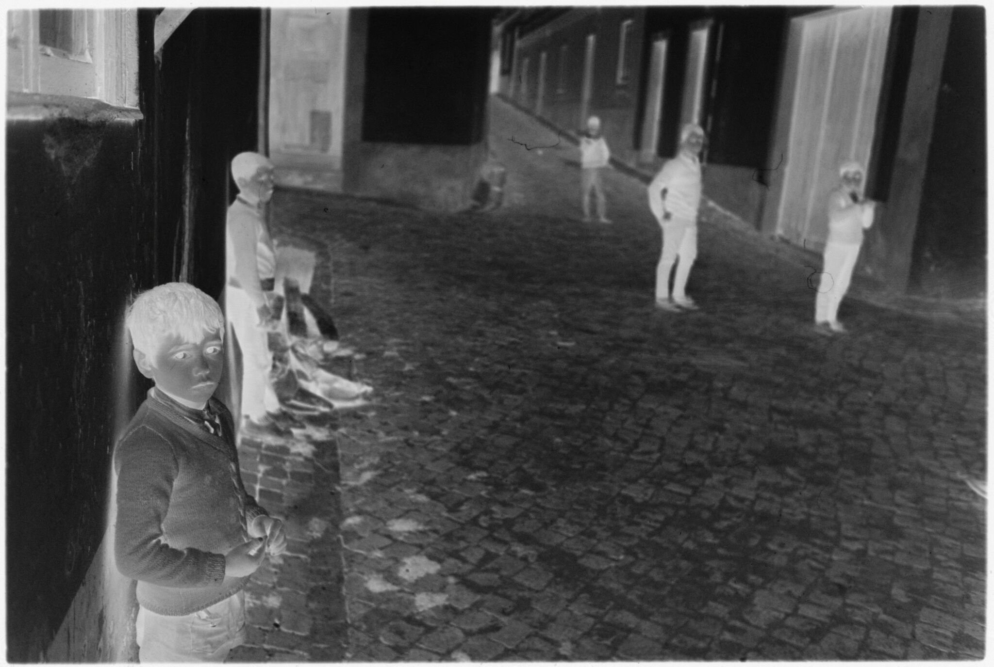 Untitled (Children Playing In The Street, Nazaré, Portugal)
