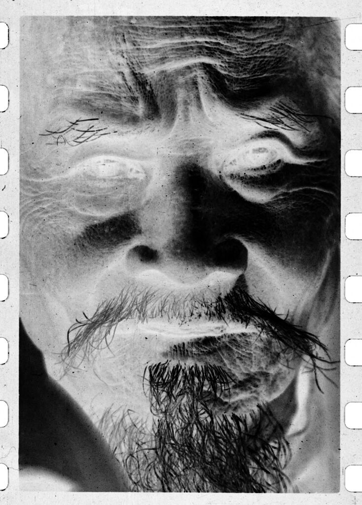 Untitled (Portrait Of Old Man With Beard And Furrowed Brow (Vietnam?))