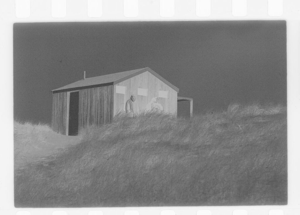 Untitled (Shed Atop Dune)