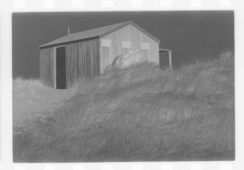 Untitled (Shed Atop Dune)