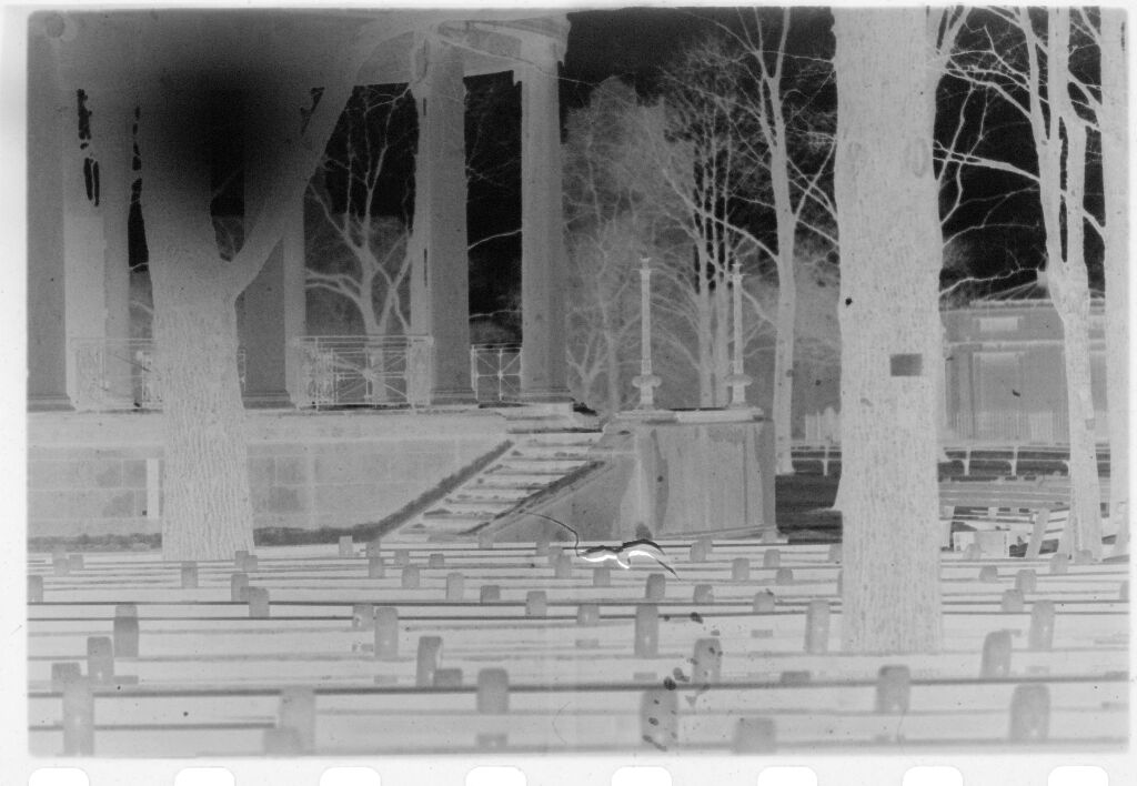 Untitled (Rotunda In Park Surrounded By Benches)