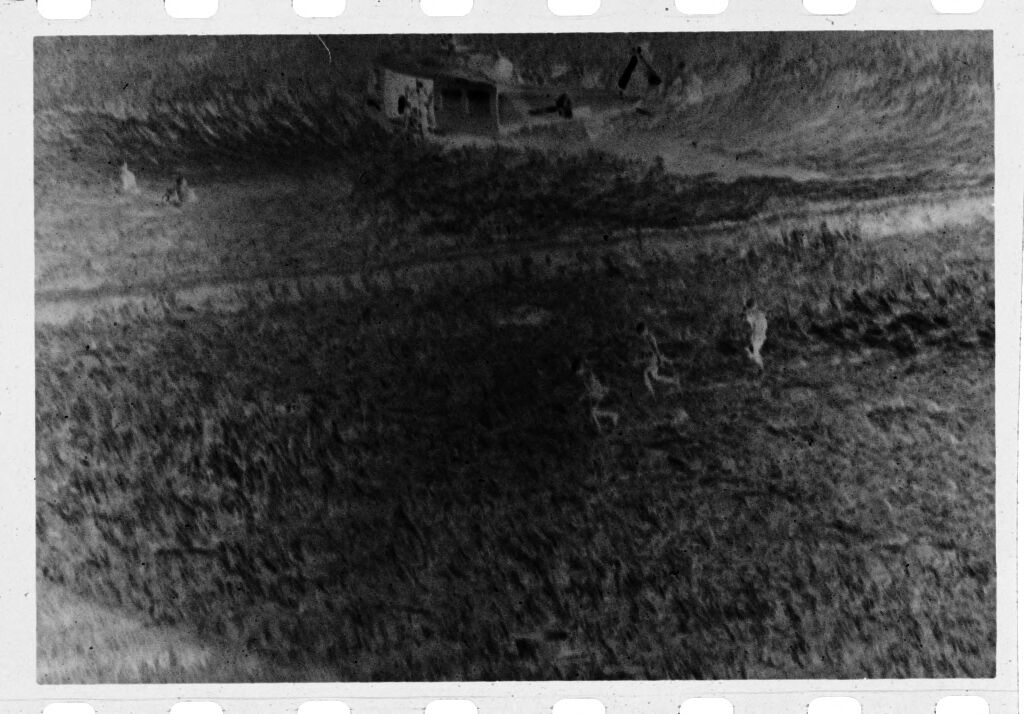 Untitled (Soldiers Running Through Field, Vietnam)