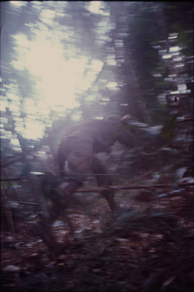 Untitled (Soldiers In The Jungle During Fighting In Central Highlands Near Dak To, Vietnam)