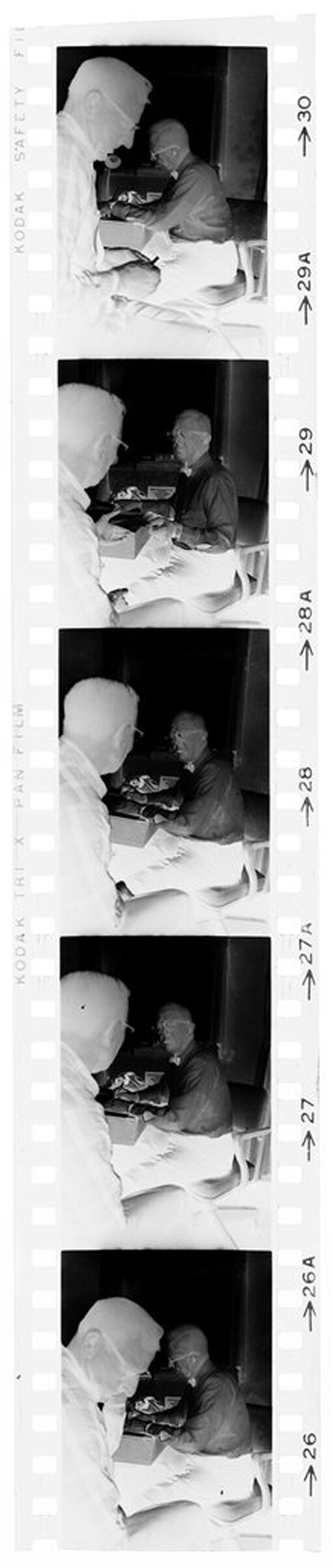 Untitled (Dr. Herman M. Juergens Talking With Patient)