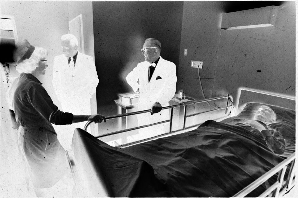 Untitled (Doctors And Nurse In Patient's Room)