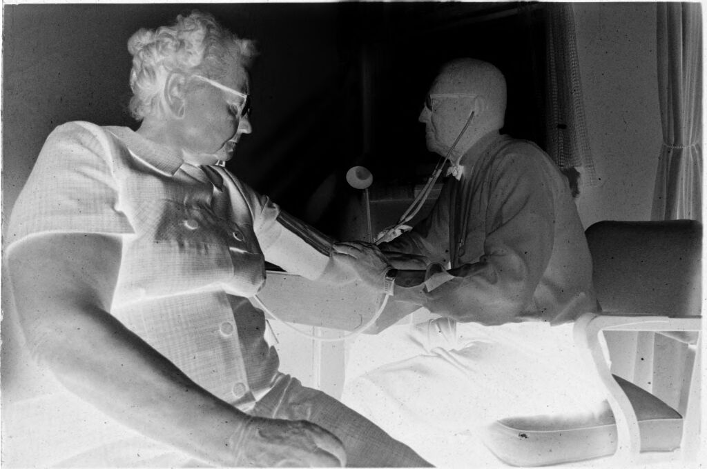 Untitled (Dr. Herman M. Juergens Taking Patient's Blood Pressure)