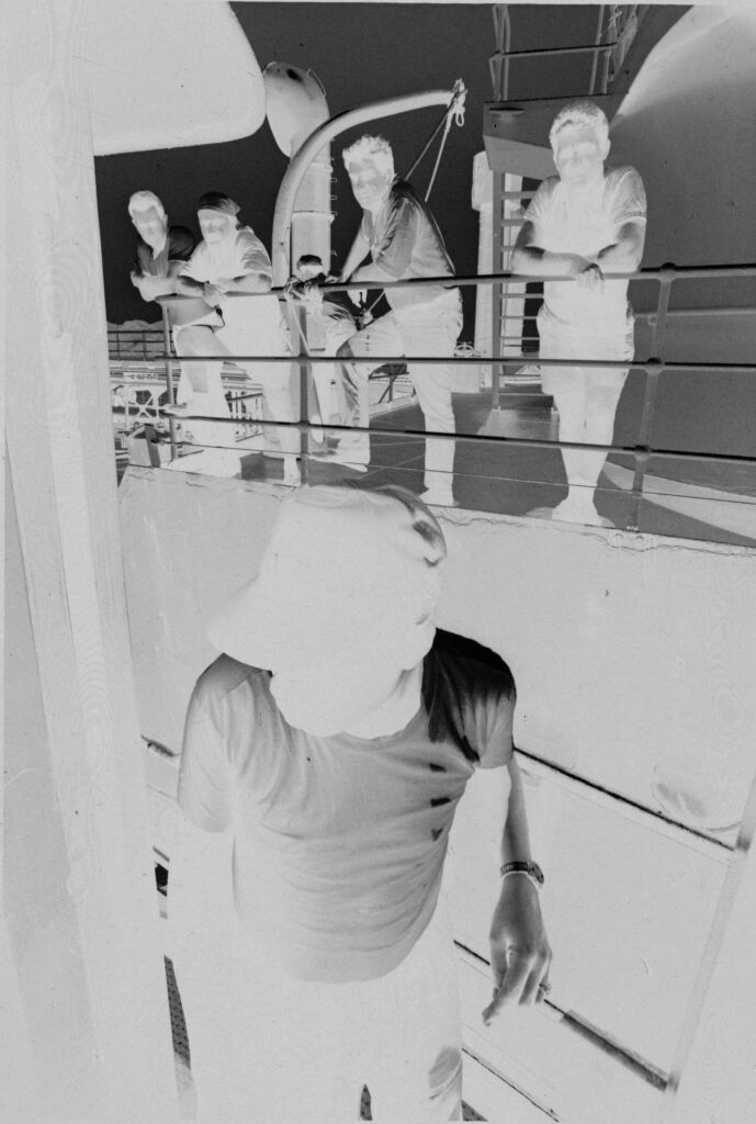 Untitled (Soldiers Standing On Decks Of Ship, Vietnam)