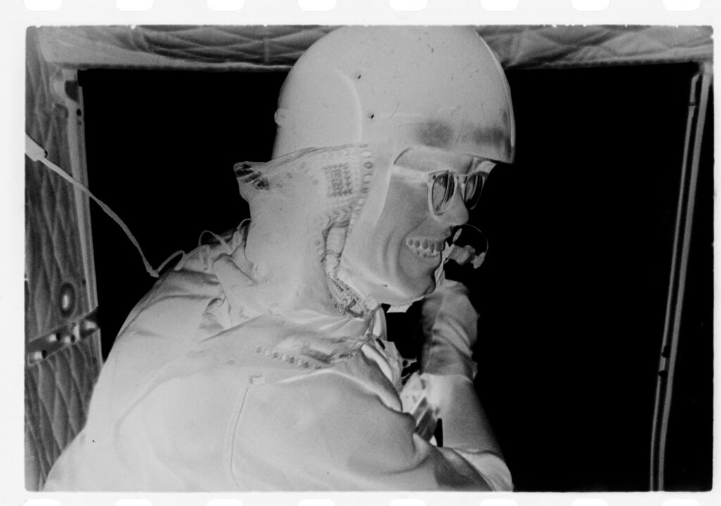 Untitled (Soldier Inside Aircraft, Vietnam)