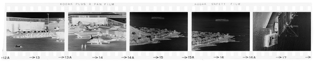 Untitled (Airfield And Aerial View Of Coast; Aircraft Carrier, Vietnam)