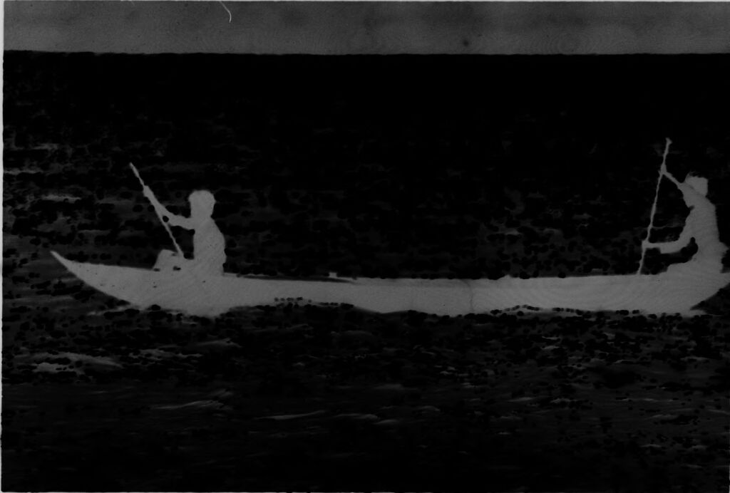 Untitled (Rowing A Canoe On The Water, Vietnam)
