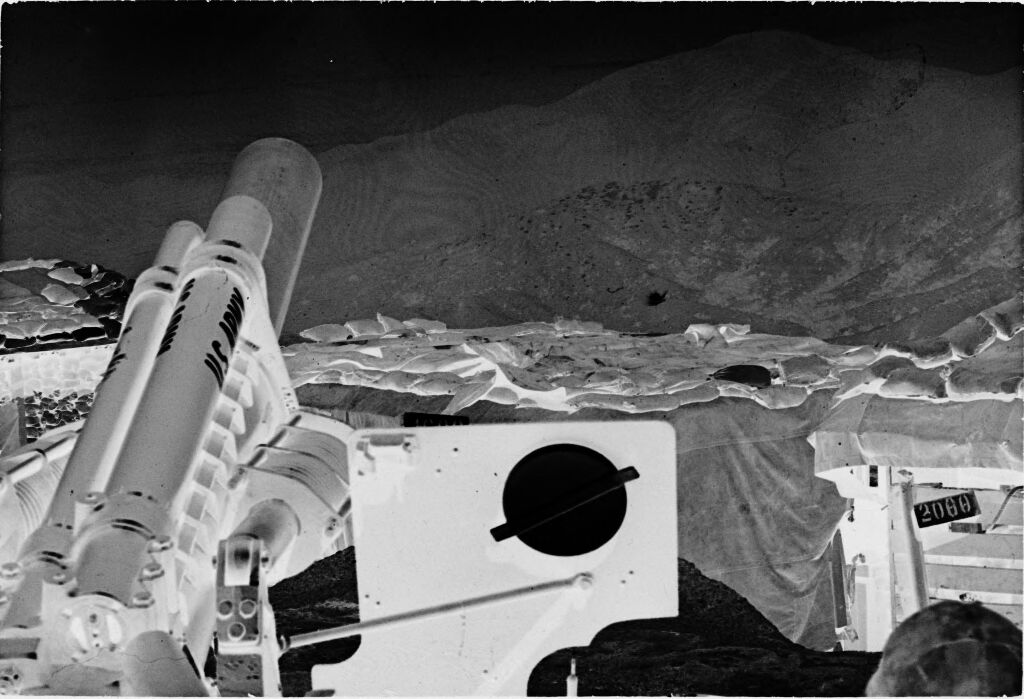 Untitled (Rocket Launcher Positioned Over Valley, Vietnam)