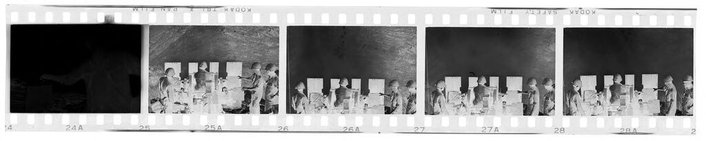 Untitled (Group Of Four Soldiers Around Machine Gun(?), Vietnam)