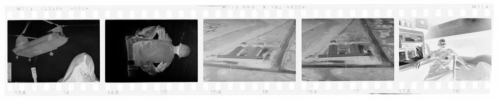 Untitled (Soldiers; Aerial View Of Base; Soldier In Bunk, Vietnam)