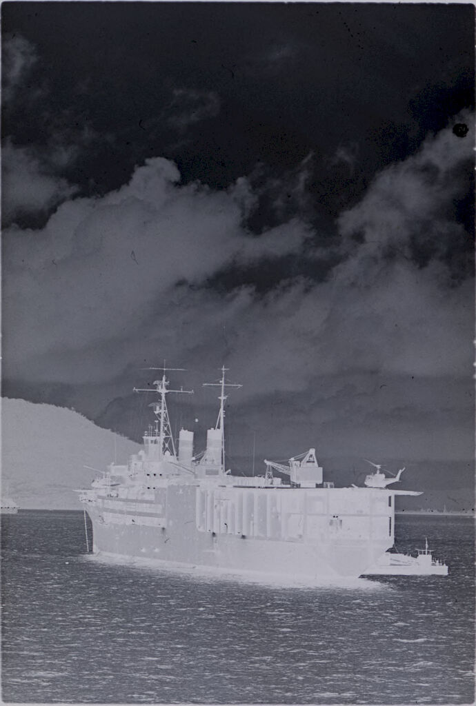 Untitled (U.s. War Ship On Water, Vietnam)