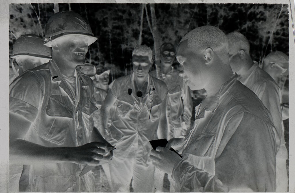 Untitled (Group Of Soldiers, Vietnam)