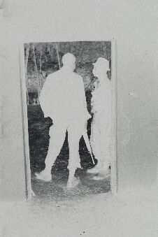 Untitled (Two Soldiers Silhouetted In Doorway, Vietnam)