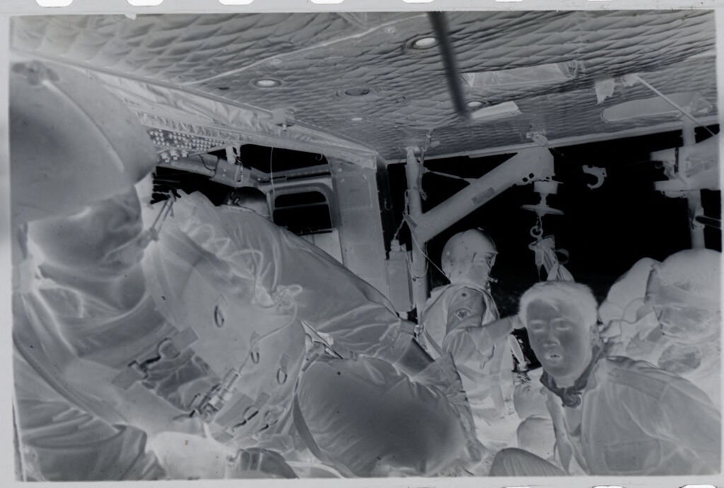 Untitled (Soldiers Inside Helicopter, Vietnam)