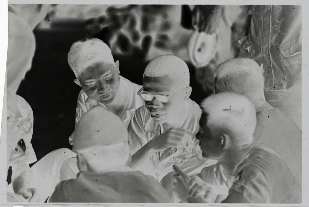 Untitled (Group Of Soldiers Playing Cards, Vietnam)