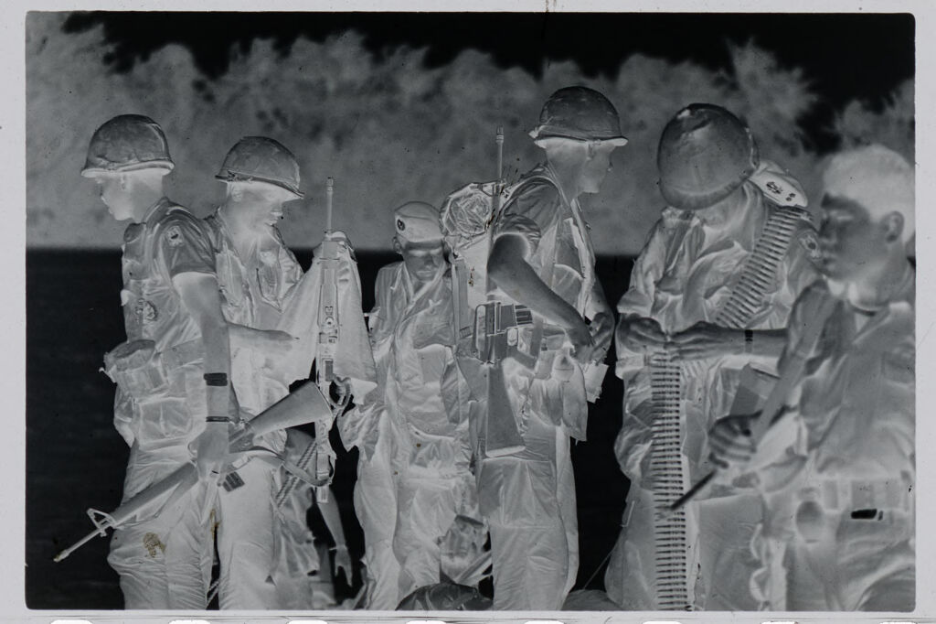 Untitled (Soldiers In Combat Gear, Vietnam)