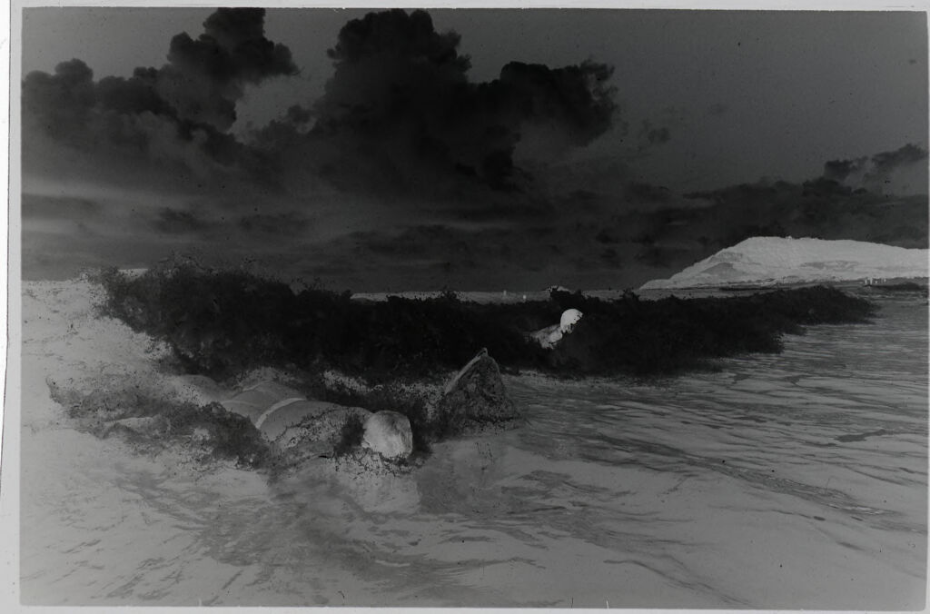 Untitled (Soldiers On Break Swimming In Ocean, Vietnam)