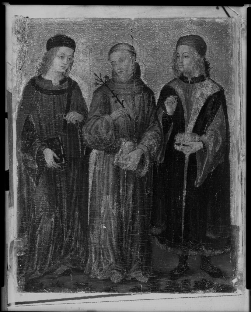 Three Saints: Ss. Anthony Of Padua, Cosmas And Damian